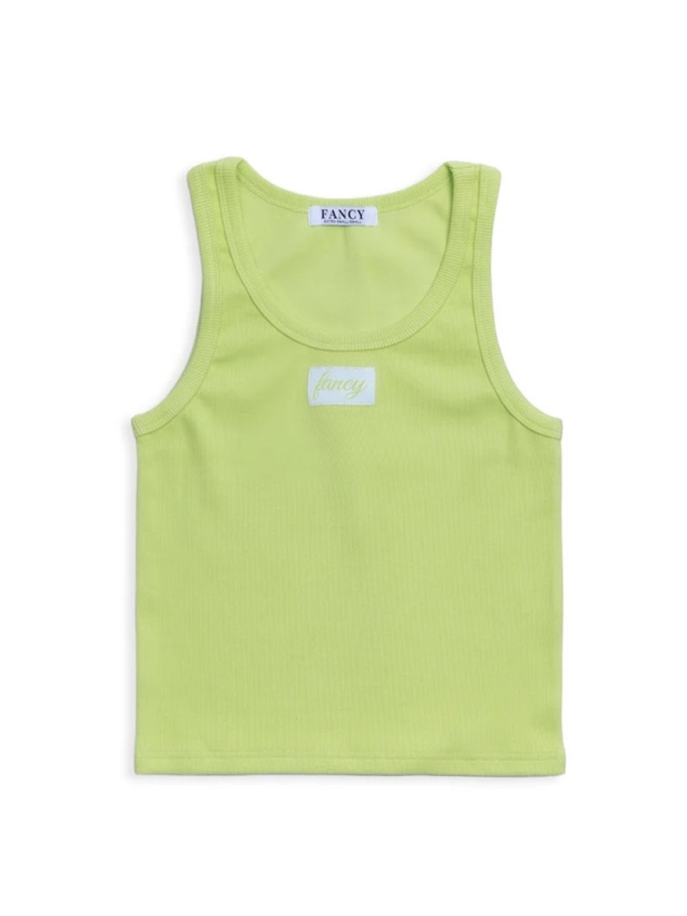 Fancy d boutique Cisco lime tank top extrasmall / small